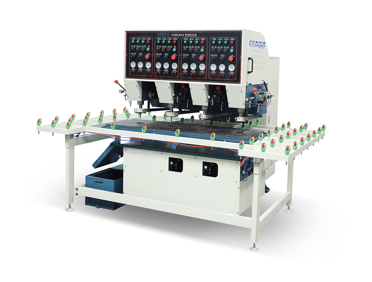 玻璃四頭鉆孔機(jī)——XYZK-80-4